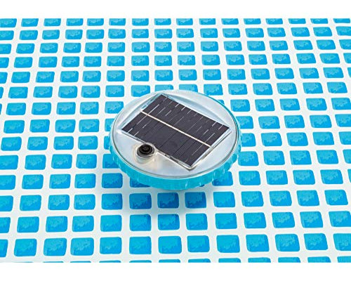 Intex Flotante Led Piscina Luz Solar Con Autoon En La Noche