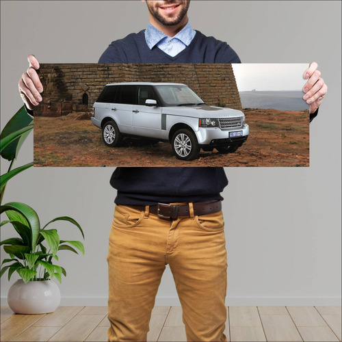 Cuadro 30x80cm Auto 2009 Range Rover Vogue Se Za 102