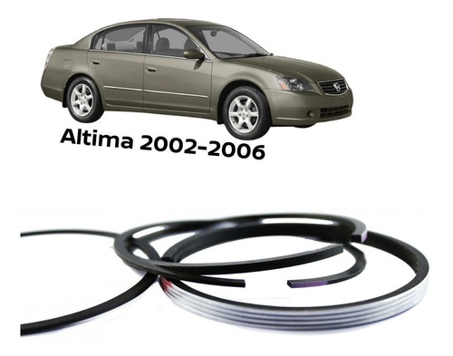 Kit Anillos De Motor Grado Std Altima 4 Cil 2002-2006 M. 2.5