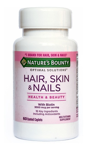 Natures Boutny  Skin Hair & Nails X 60 Cápsulas Blandas