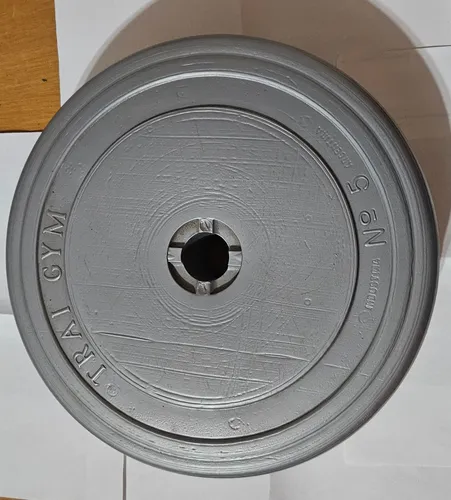 Disco De Pvc 10kg Para Mancuerna Trai Gym N 5 MercadoLibre
