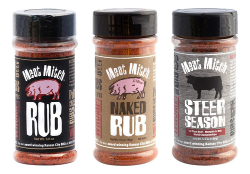Meat Mitch Gourmet Kansas City Bbq Rub Bundle - Whomp!, Nake