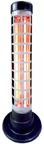 Estufa Electrica Vertical 2 Velas Cuarzo 600/1200w Oferta