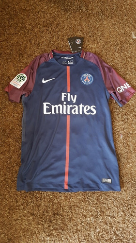 Camiseta Psg Paris Saint Germain Home 17/18 Talla L