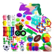 Comprar Juego De Juguetes Sensoriales Popit Bubble Fidget, 50 Piezas