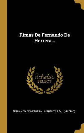 Libro Rimas De Fernando De Herrera... - Fernando De Herrera