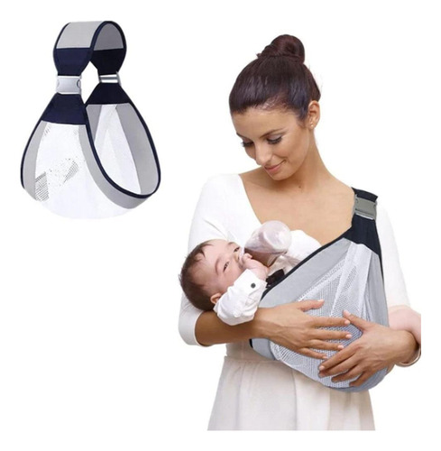 Canguru Ergonômico Carrega Bebe Com Alça De Ombro Ajustável