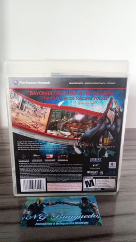 Jogo Ps3 Bayonetta Físico Original Usado (Usado)