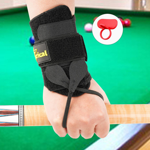 Glove Billards Glove Wuter Glove Glove Mually Pulsera Roja