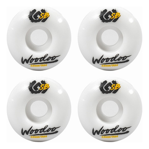 Woodoo Ruedas Skate Warhol 53mm 99a / Street / Park Pro