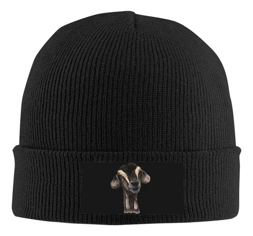 Vunko Gorro Unisex Con Cabeza Cabra Hombres Y Mujeres, Gorro