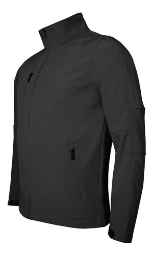 Imagen 2 de 3 de Softshell Termico Con Micropolar Corporativo Hombre