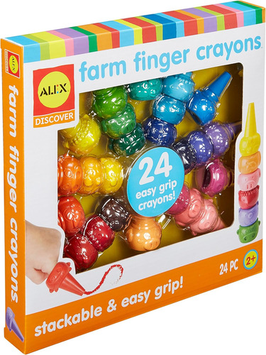 Little Hands Farm Crayones Dedos