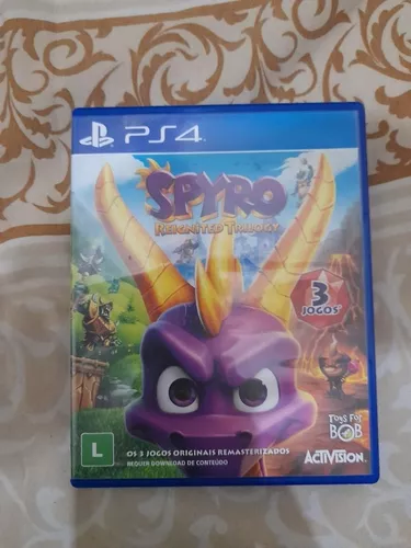 Jogo de PS4 Spyro Reignited Trilogy (MÍDIA FÍSICA)