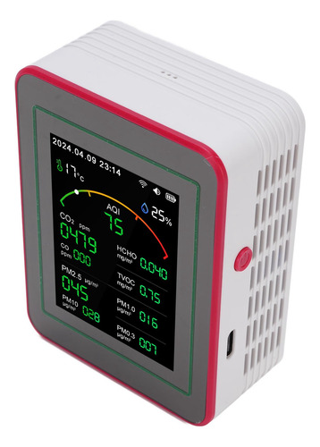 Probador De Calidad Del Aire Wifi, Diseño 15 En 1, Pantalla