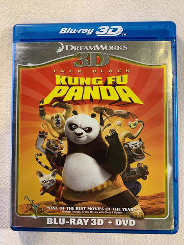 Kung Fu Panda Blu-ray 3d