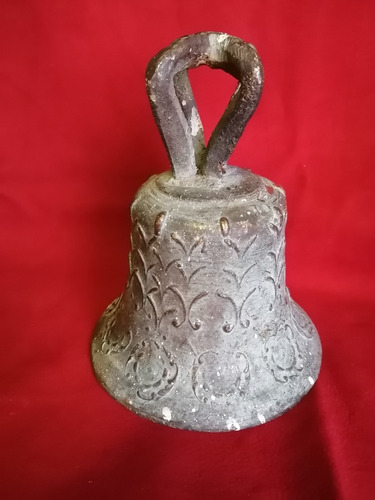 Imagen 1 de 7 de Campana De Bronce Antigua
