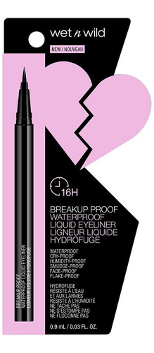 Delineador Ojos Wet N Wild Liquido Breakup Proof Waterproof