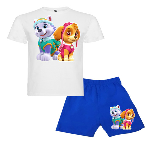 Pijama Corto Niñas Algodon Paw Patrol Everest