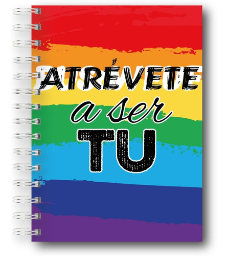 Cuaderno Pride +separador A Tono - Atrévete A Ser Tu