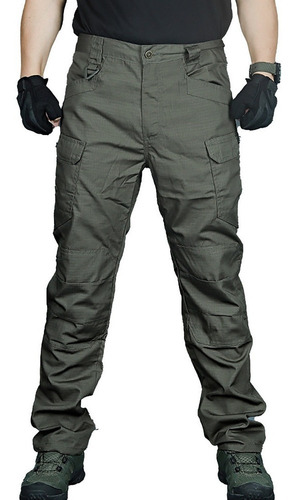 Pantalones Tácticos Militares Impermeables Para Hombres [u]