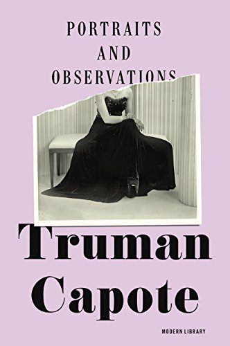 Libro Portraits And Observations De Capote, Truman