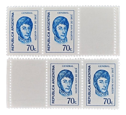 Argentina, Sellos Gj 1533 Cd-cz Complement 1973 Mint L17843