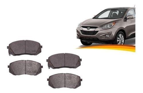 Pastillas Delanteras Para Hyundai Tucson 2010 2016 