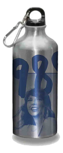 Taylor Swift 1989 Version Botella 750ml Plata Termo Llavero