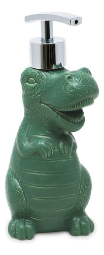 Isaac Jacobs - Dinosaurio De Ceramica Verde, Bomba De Jabon