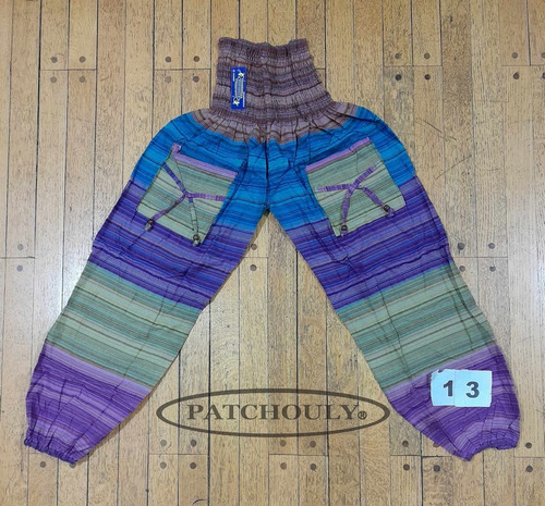 Imagen 4 de 10 de Pantalon Babucha Yoga Tai Chi Meditacion Hindu Colors S / L