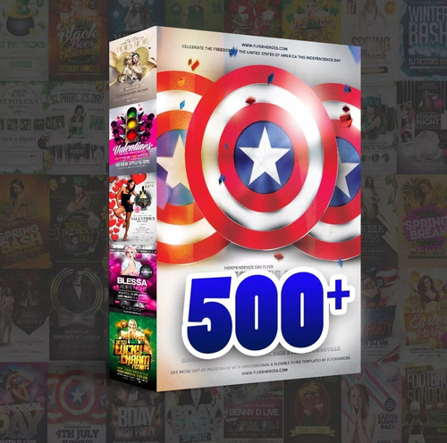 600+ Flyer Photoshop Diseños Editables 100 De Regalo 50% Off