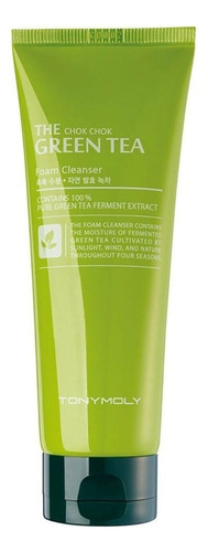 Tonymoly - Espuma Limpiadora De Té Verde Chok Chok Tipo De Piel Mixta Y Grasa
