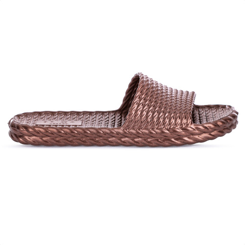 Chinelo Brizza Slide Eva Feminino Rasteirinha Flat Moderna