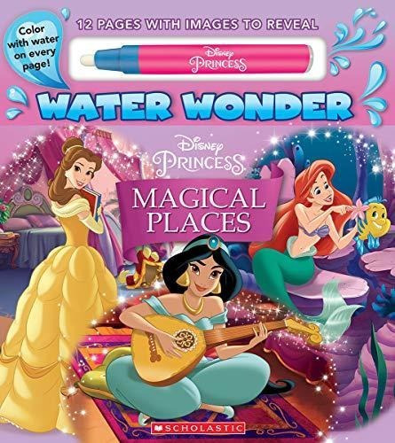 Disney Princess (water Wonder) - (libro En Inglés)