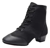 Comprar Zapatos De Baile Jazz, Tacón Medio, Suela Blanda, Botas Para