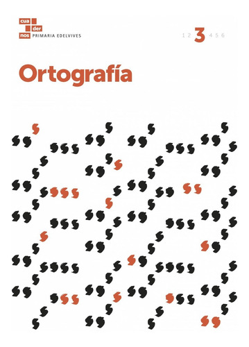 Libro Cuaderno De Ortografia 3ºprimaria - Vv.aa