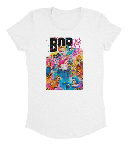 Playera Blusa Harley Quinn 04 Aves De Presa Dc