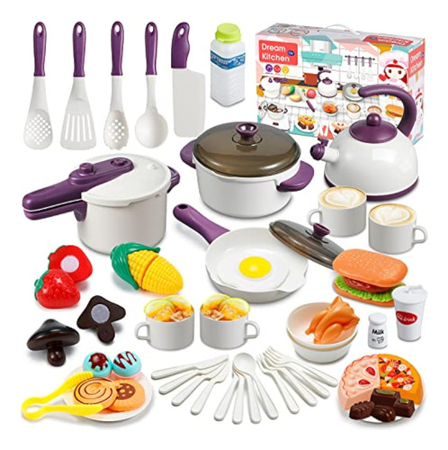 Juego De Accesorios De Cocina Para Niños: Theefun