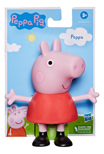 Boneca Peppa Pig Articulada 13 Cm F6158 Hasbro