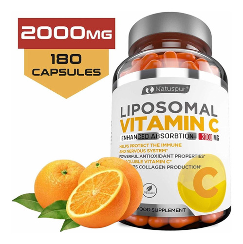 Vitamina C Liposomal Sellado Importado