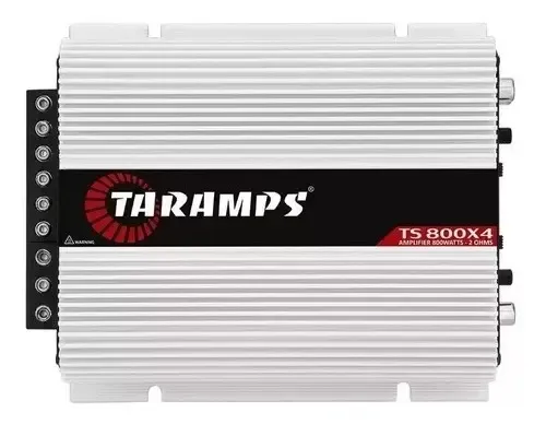 Modulo Taramps Ts 800 Rms Ts800x4 2 Ohms Amplificador 800w Entrad...