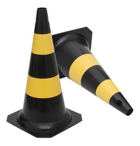 Imagem 3 de 3 de Cone De Sinalização 75 Cm Laranja