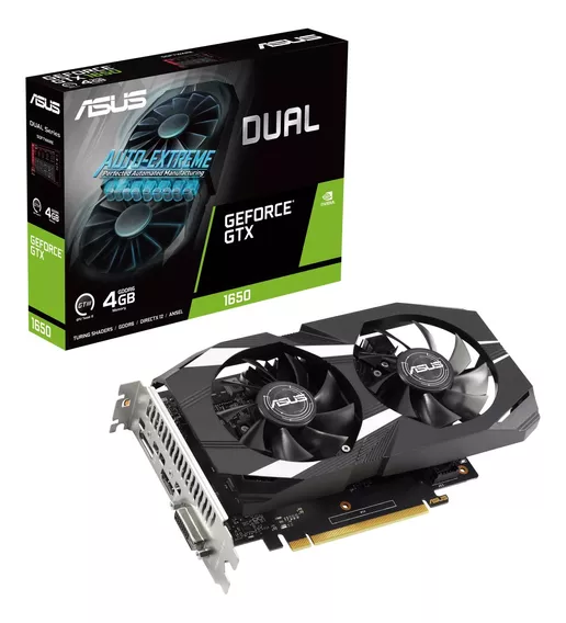 Placa Video Asus Dual Geforce Gtx 1650 V2 4gb Gddr6