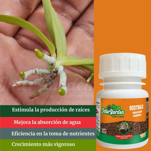 Imagen 4 de 7 de Fertilizante- Hormonas Crecimiento Raíces. Rootmax 100 Ml