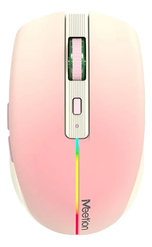 Mouse Inalámbrico Meetion Btm002 Luz Led 6 Botones Febo