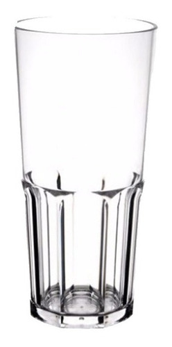 Imagen 2 de 2 de Vaso Policarbonato Irrompible 330cc Genova Simil Vidrio X48u