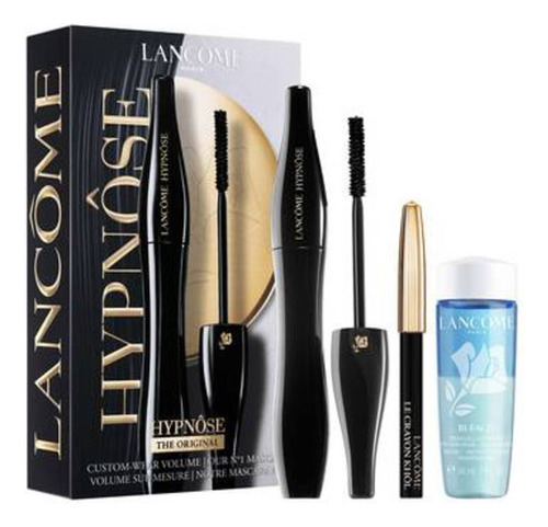 Lancome Hypnose Mascara + Le Crayon Khol 01 Noir + Bi-facil