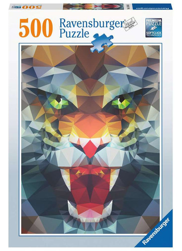 Rompecabezas Ravensburger Polígonos 500 Piezas