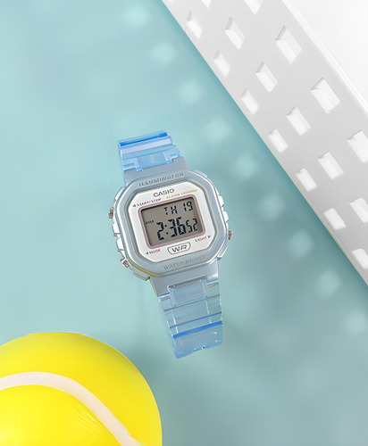 Reloj Dama Casio Collection La-20whs-2 Luz Led Cronómetro